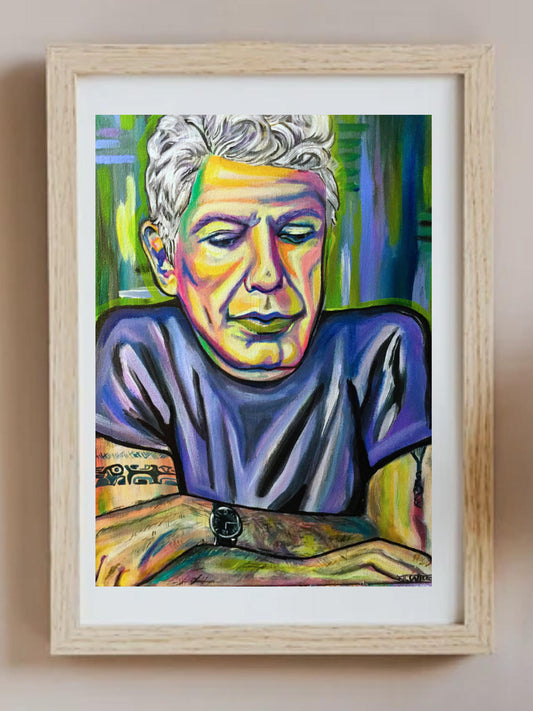 Anthony Bourdain Print