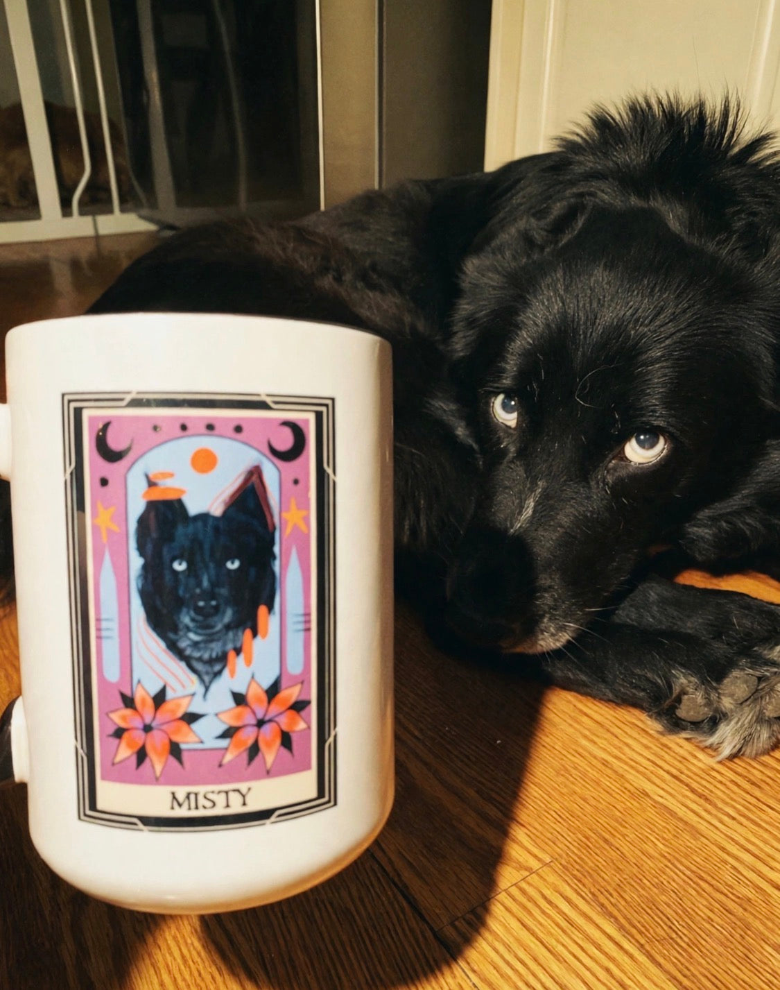 Pet Portrait Mug - Tarot