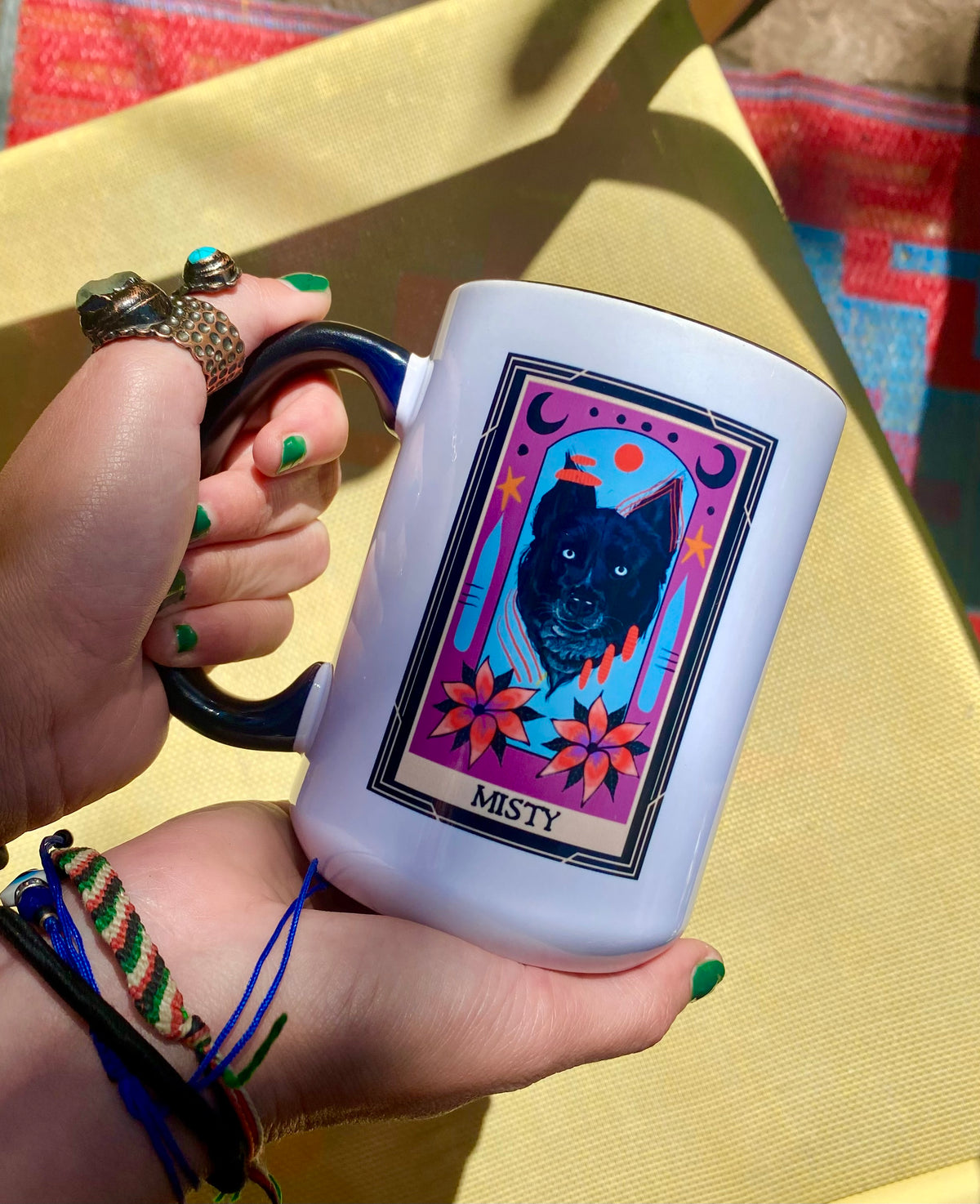 Pet Portrait Mug - Tarot