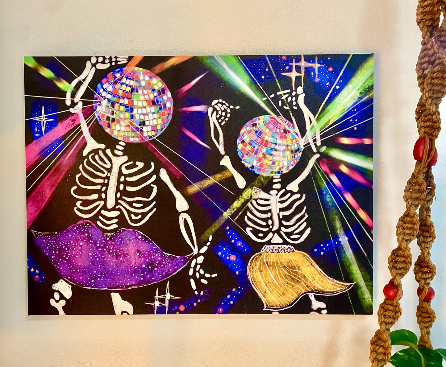 G-raveyard Canvas Print