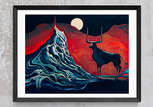 Moonlight Taurus Print