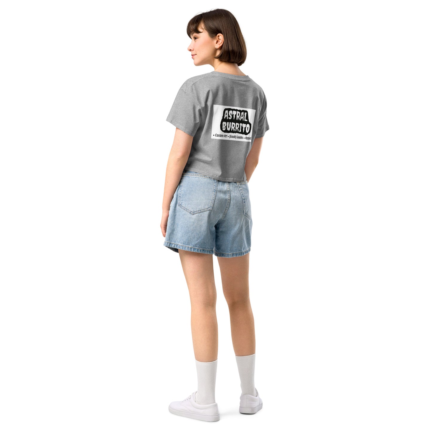 F*ck Off (With Icecream) Women’s crop top