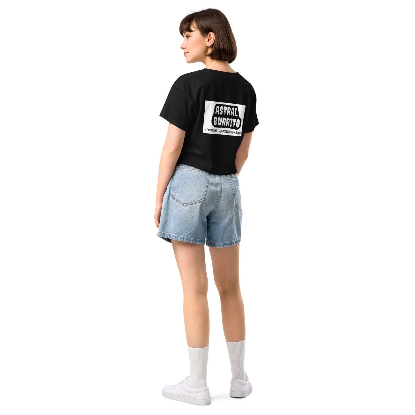 F*ck Off (With Icecream) Women’s crop top