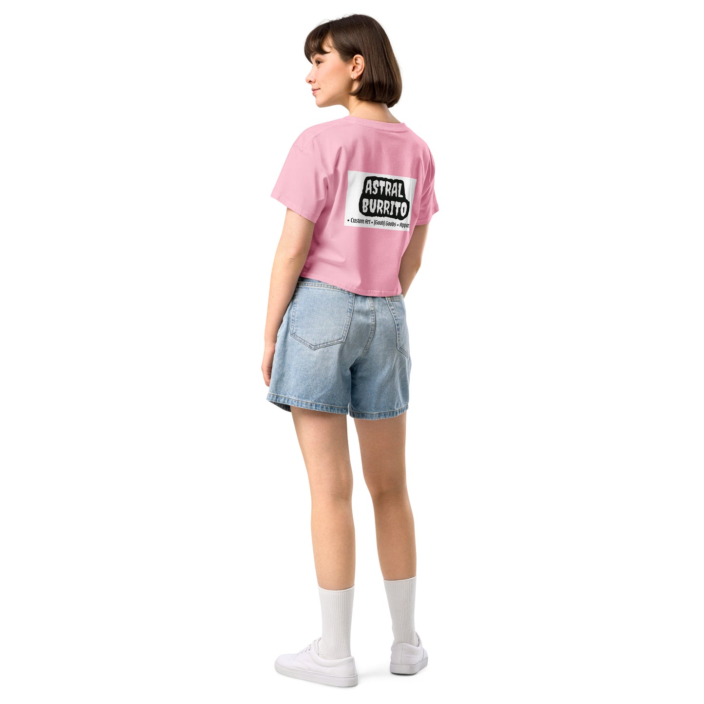 F*ck Off (With Icecream) Women’s crop top