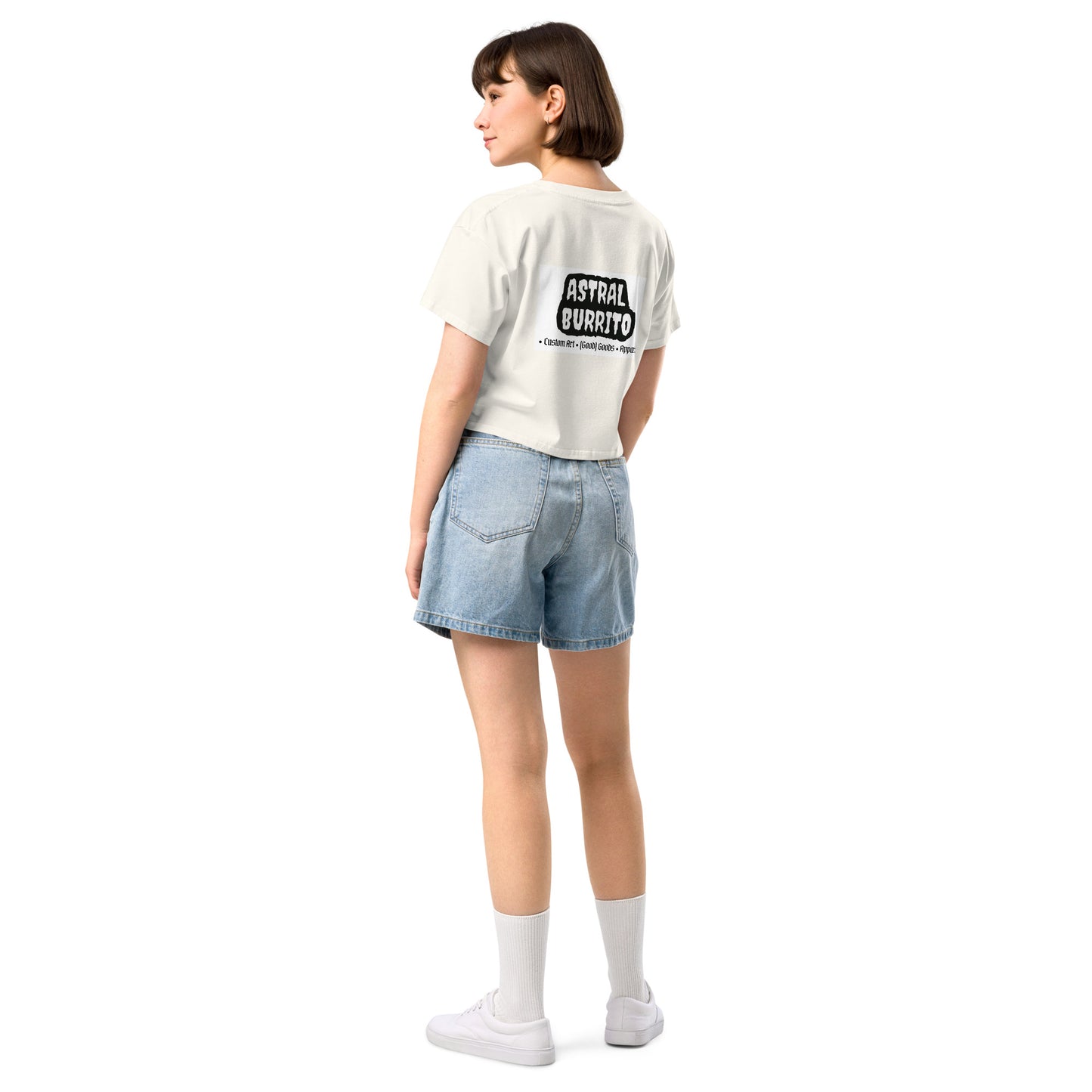 F*ck Off (With Icecream) Women’s crop top
