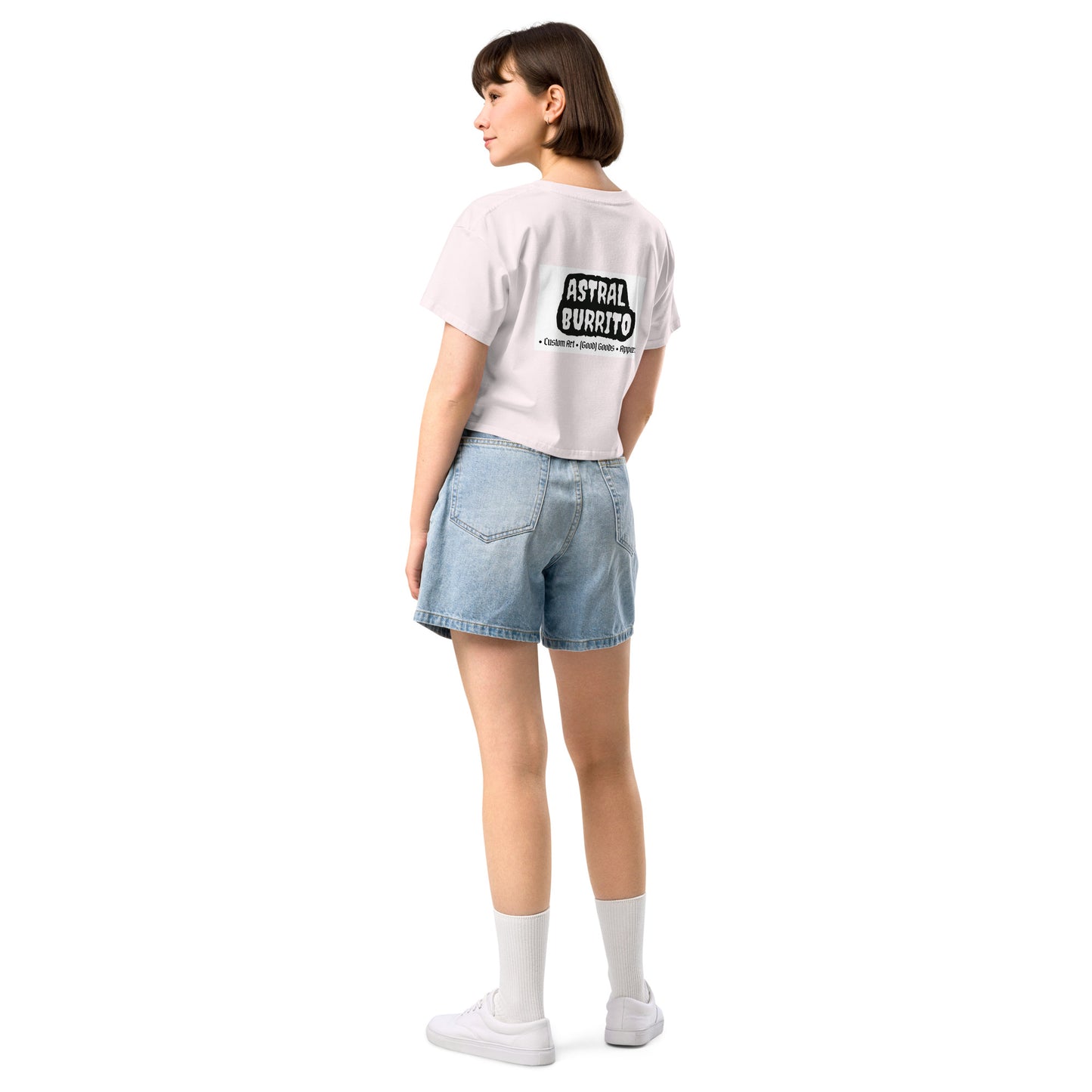 F*ck Off (With Icecream) Women’s crop top